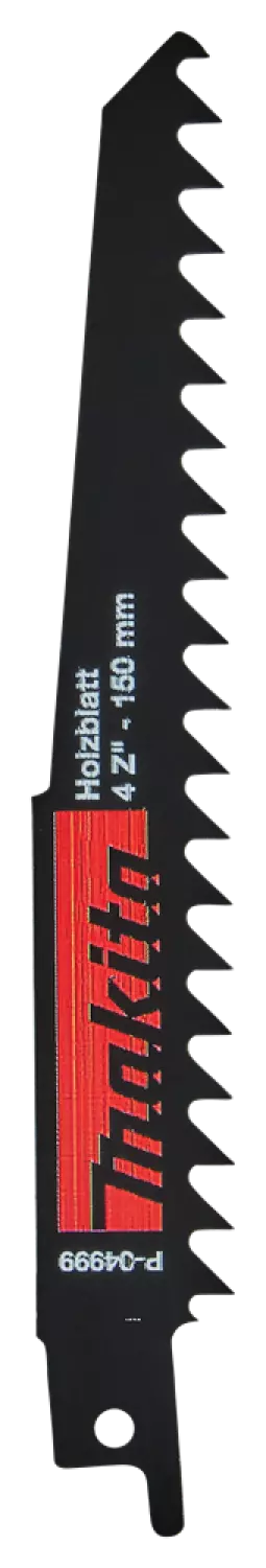 Makita P-04999 Reciprozaagblad - 150 x 6,35mm - Hout (5st)