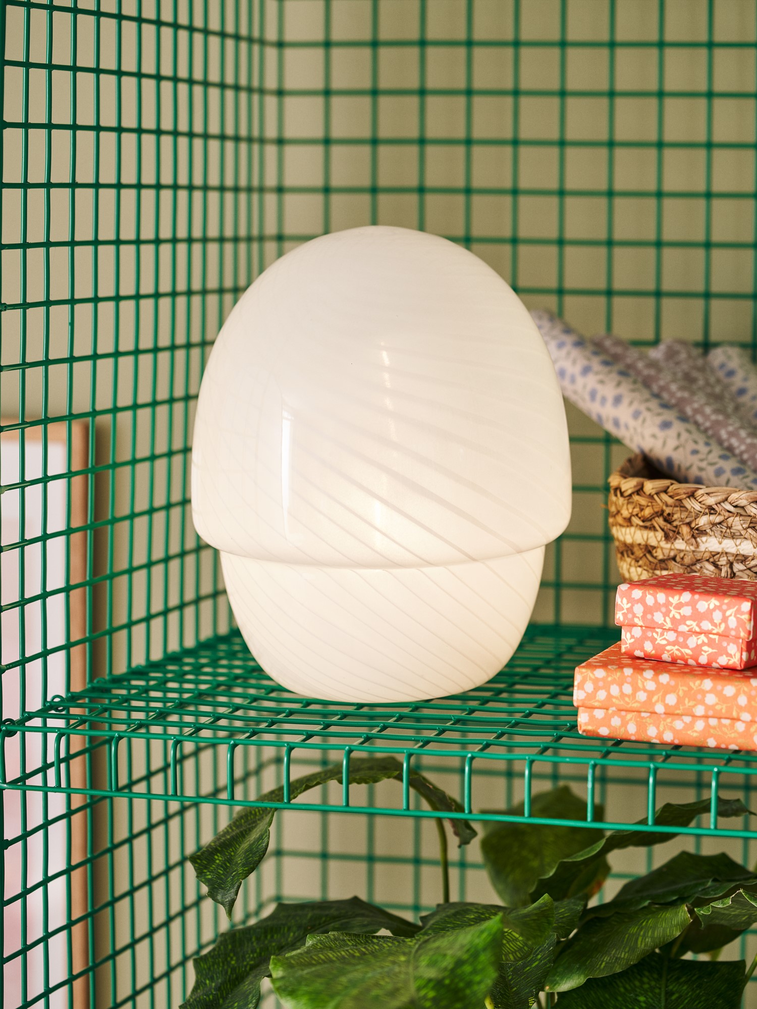LED-bordlampe | Glas. Ø17 x 20,5 cm. | White