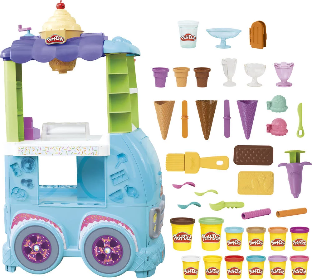 PLAY DOH KITCHEN CREATIONS - CAMION DE GLACE GEANT