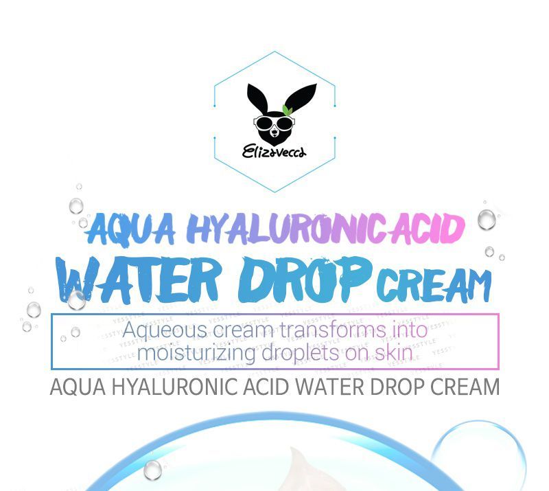 Elizavecca - Aqua Hyaluronic Acid Water Drop Cream 50ml
