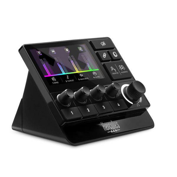 Hercules Controlador de Áudio Profissional Stream 200 XLR
