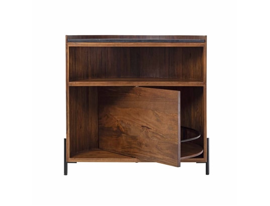 BOIS ET CHIFFONS CONCEPT - Bar demi lune - acacia kfir