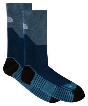 Chaussettes The North Face Hiking Crew Bleu