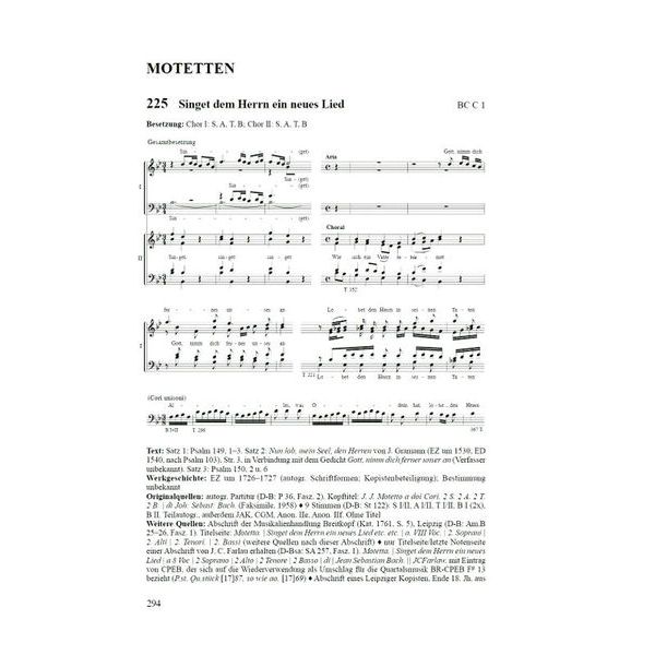 Breitkopf & Härtel Bach-Werke-Verzeichnis