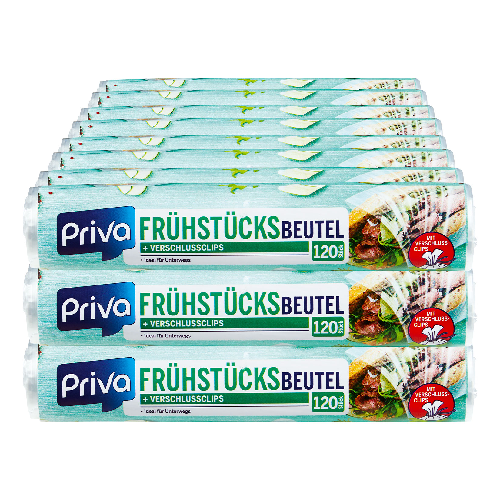Priva Frühstücksbeutel120 ST, 24er Pack