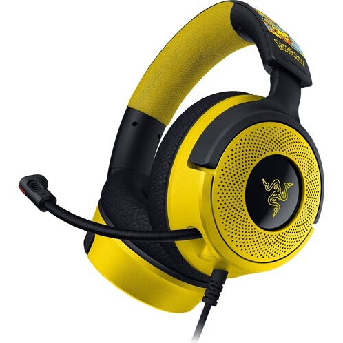Casque PC Razer Gaming filaire Kraken V4 X Pokémon Kanto Starters Edition