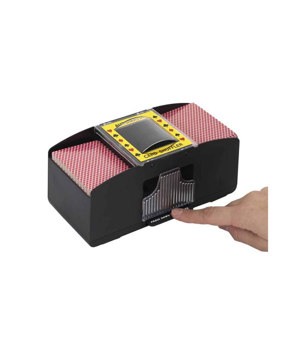 Paris Prix - Mélangeur De Cartes jeux 20cm Noir