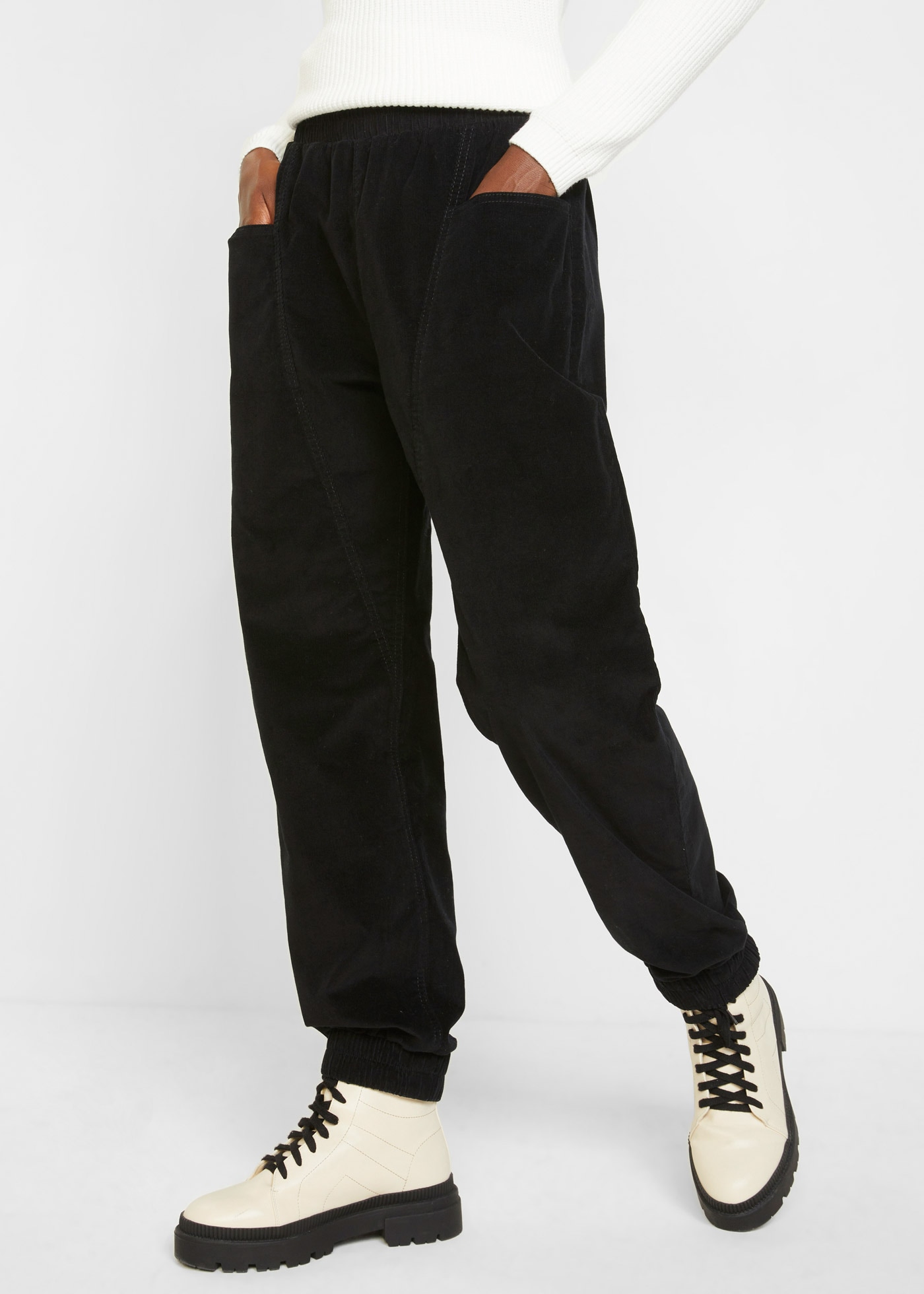 bonprix Cordhose  Cord-Hose aus Baumwoll-Mix