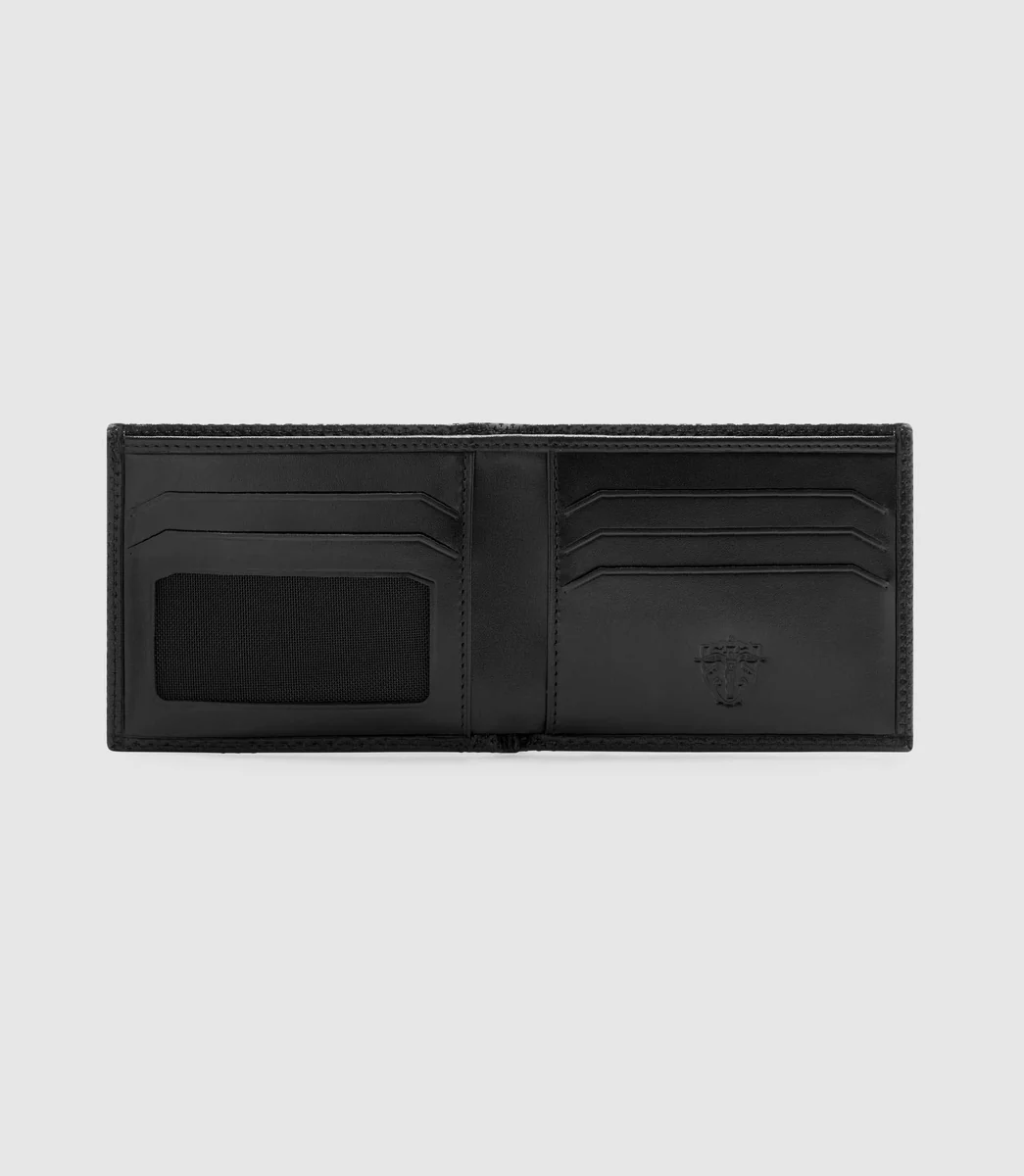Portefeuille avec porte cartes noir 