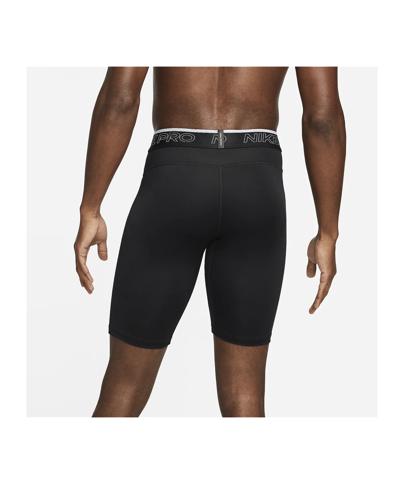 Nike Pro Long Short Schwarz F010