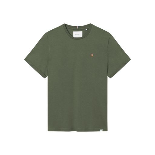 Les Deux Nørregaard T-shirt, Olive Night/Orange, XL