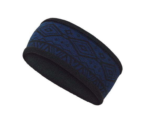 Thermo-Fleecestirnband, blau
