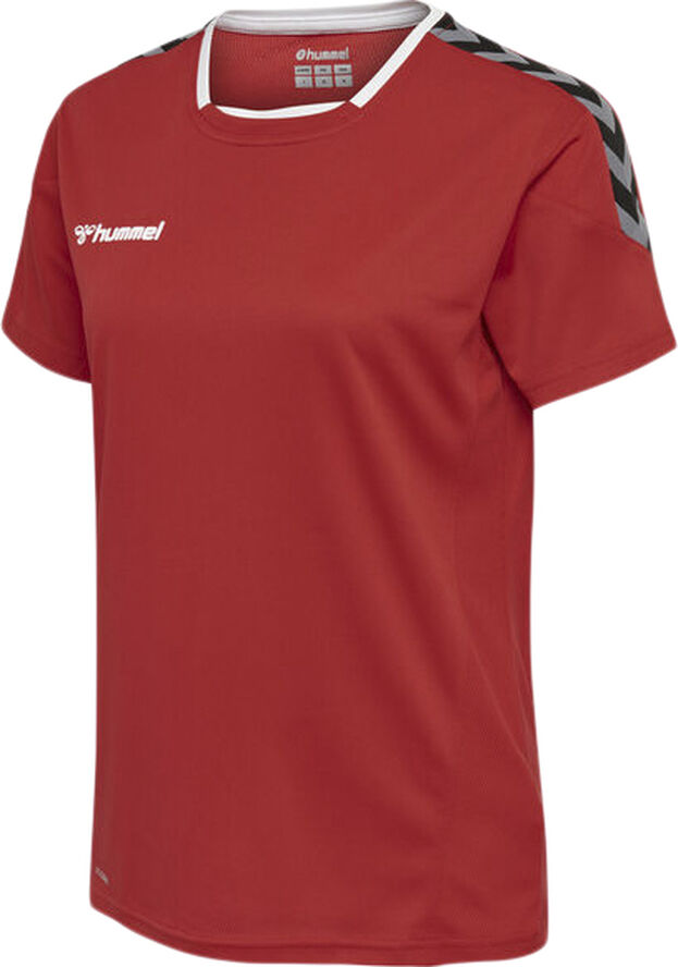 Hummel Authentic Poly trænings T-shirt Rød