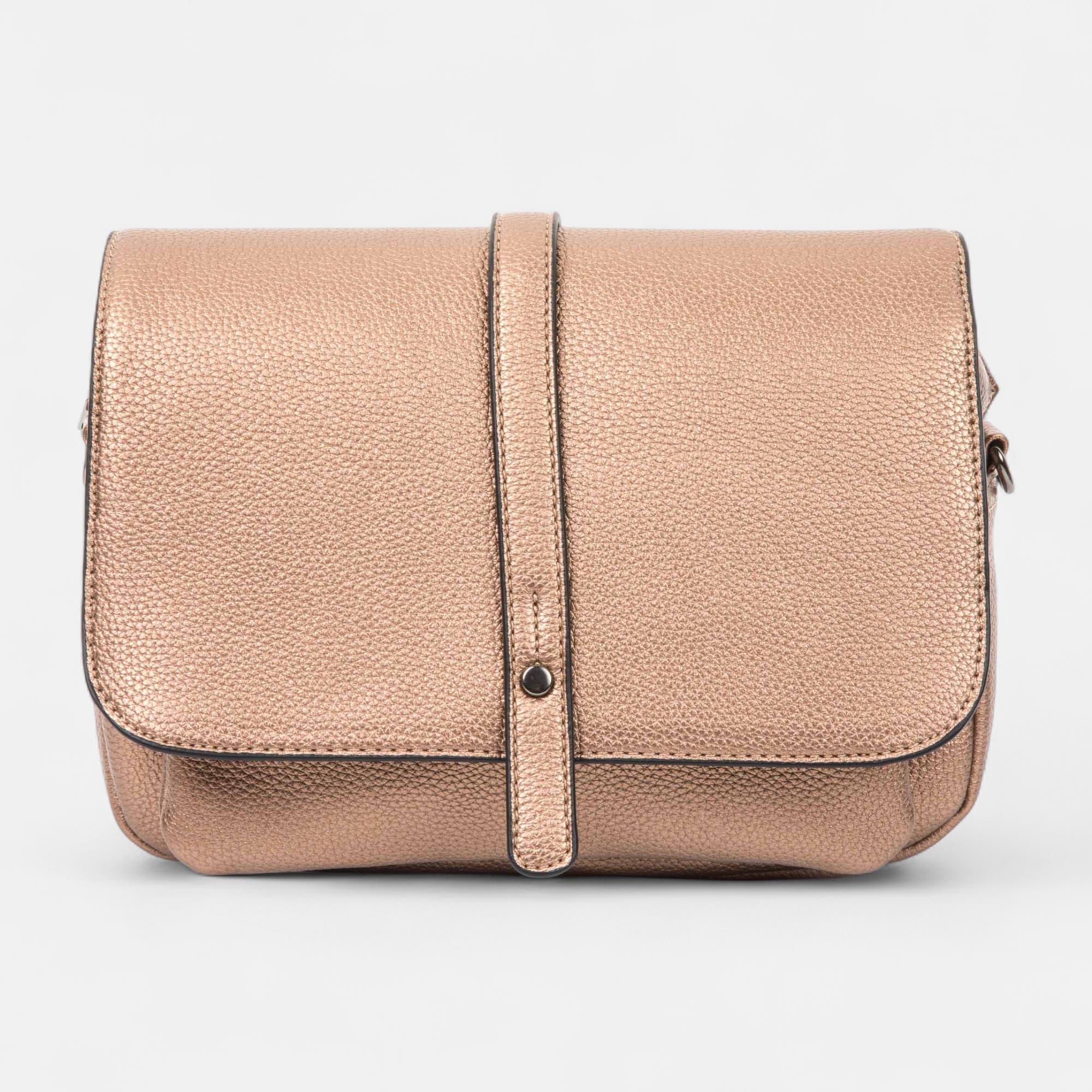 Sac bandoulière bronze