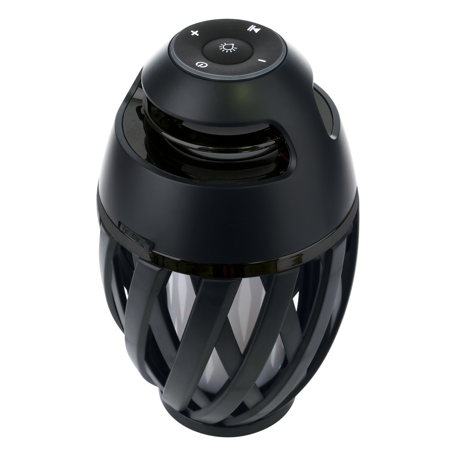 LED-Tischleuchte MUNA - schwarz - mit Bluetooth Speaker
