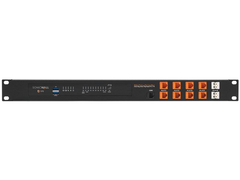 Rackmount IT Rackmount Kit RM-SW-T12 SonicWall TZ570W Das perfekte Rackmount-Kit für eine sichere und platzsparende Geräteinstallation
