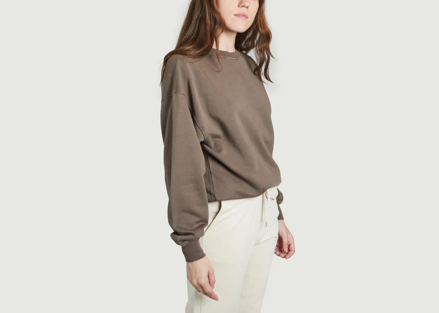 Sweatshirt oversize en coton bio Colorful Standard