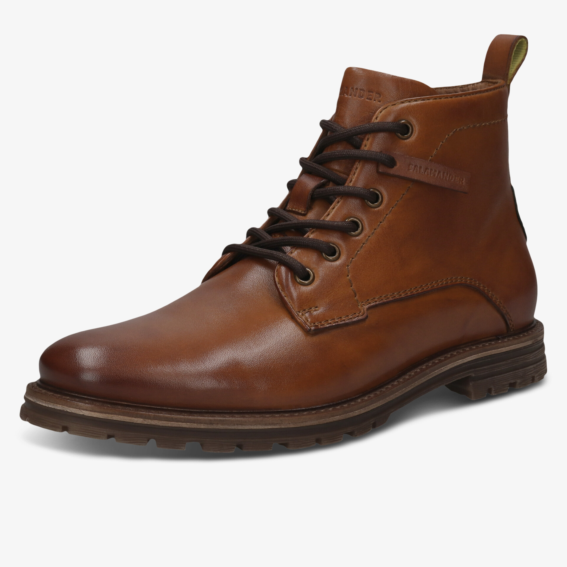 SALAMANDER Herren Stiefeletten cognac