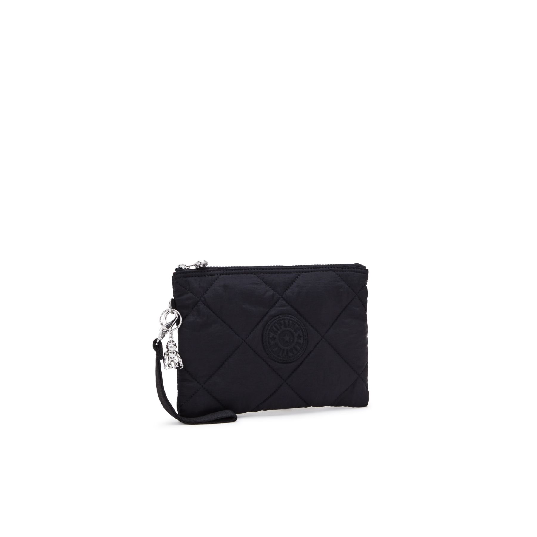 FANCY Grande pochette plate avec dragonne - Cosmic Black Quilt