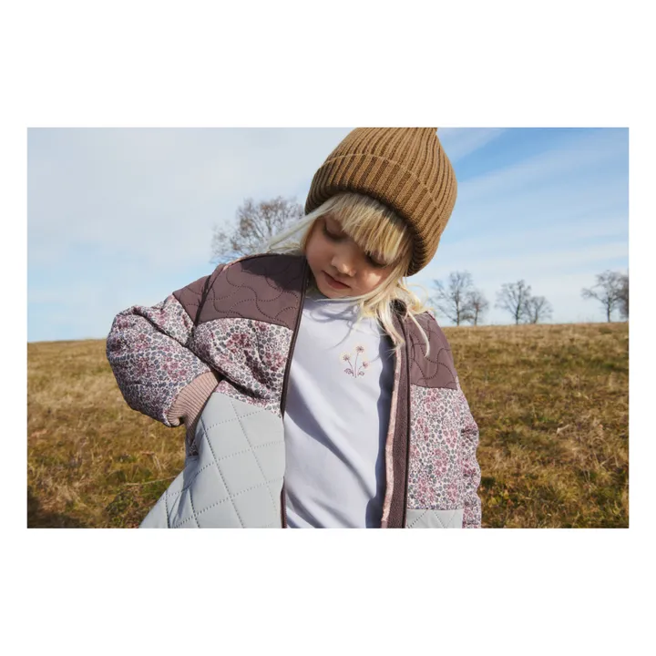 Wheat Veste Matelassée Matières Recyclées Hadis | Aubergine