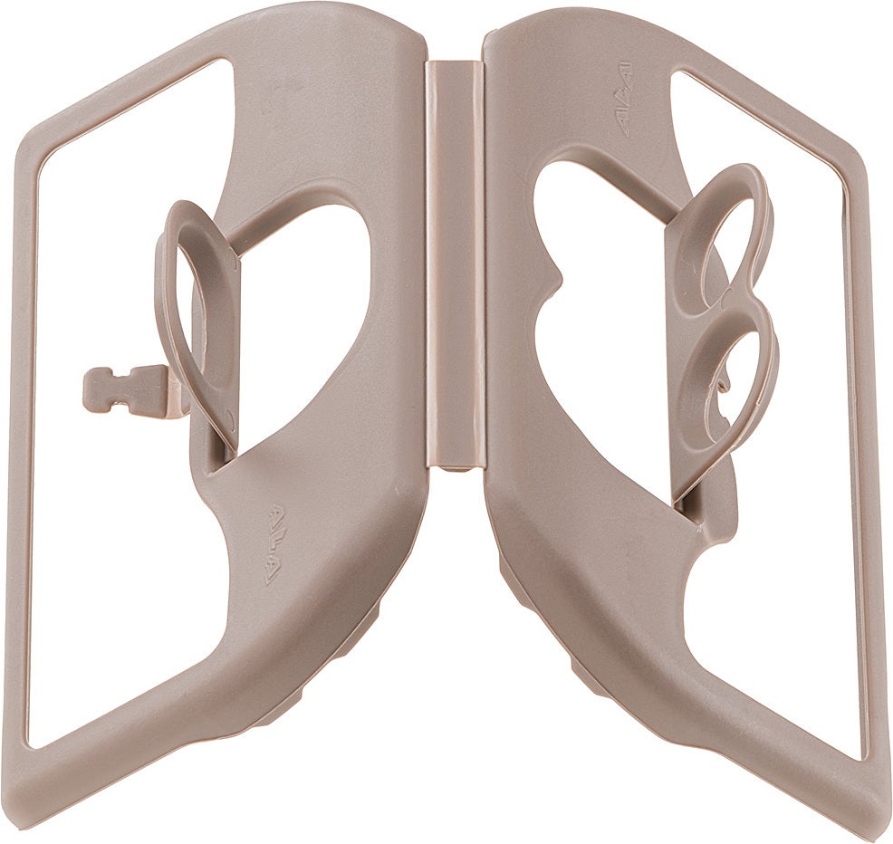 Ferplast hondenpoepgrijper met 24 zakjes grijs 14,5 x 9 x 2,5 cm