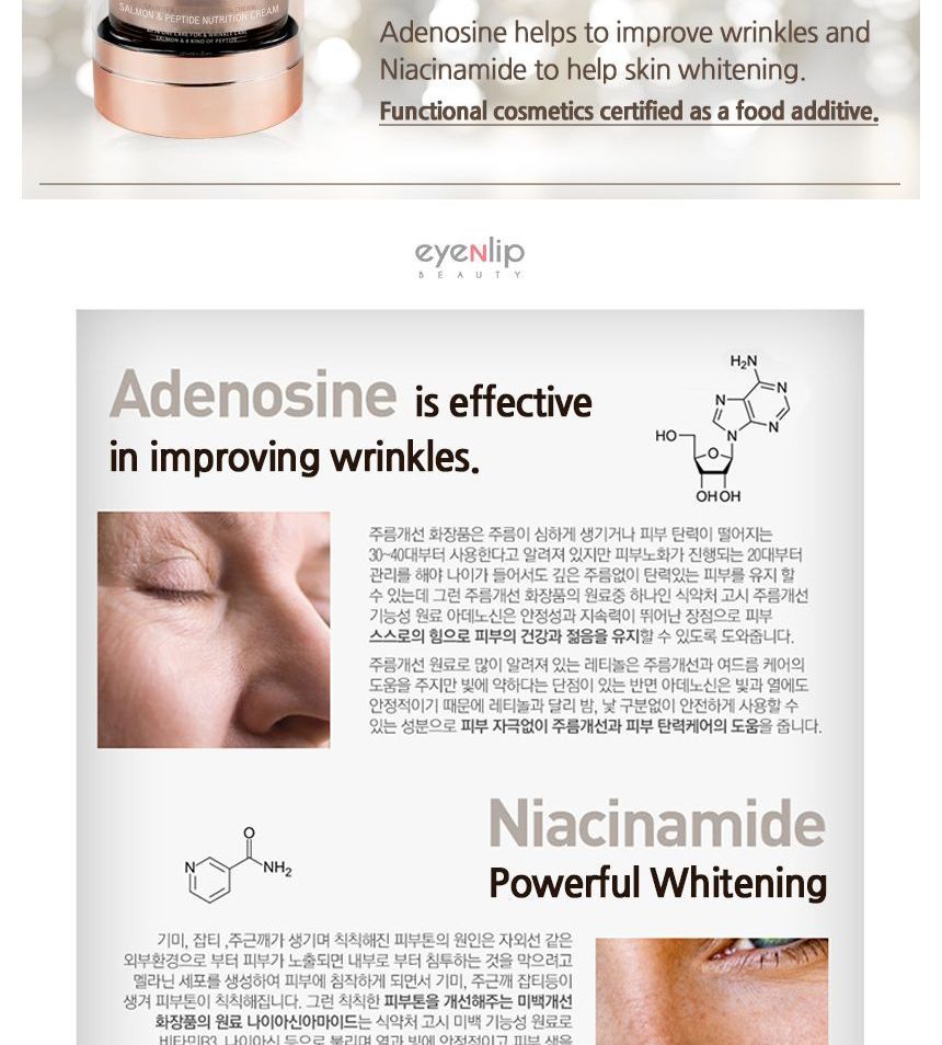 eyeNlip - Zalm & Peptide Voedingscrème