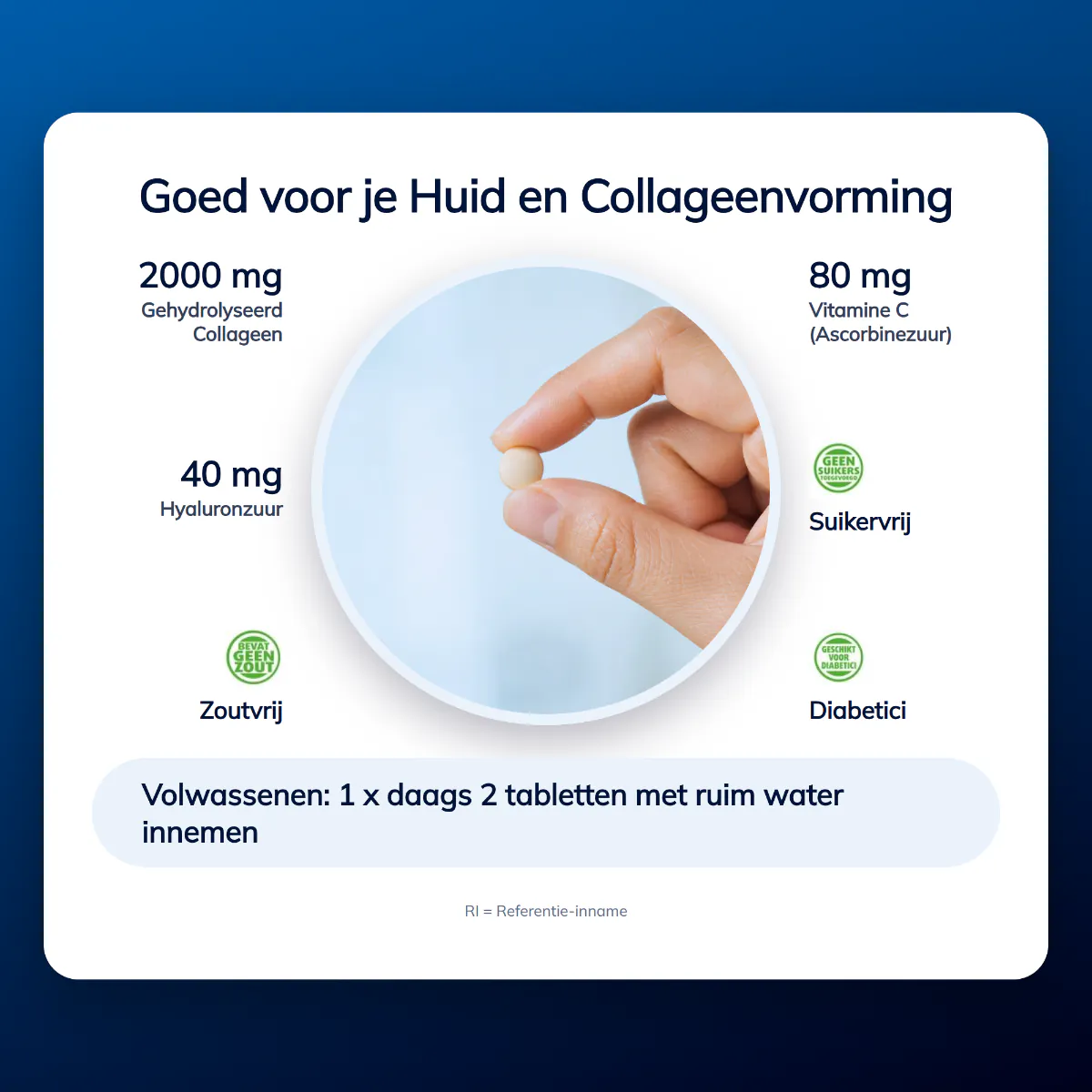 Super Collageen 2000 mg Tabletten