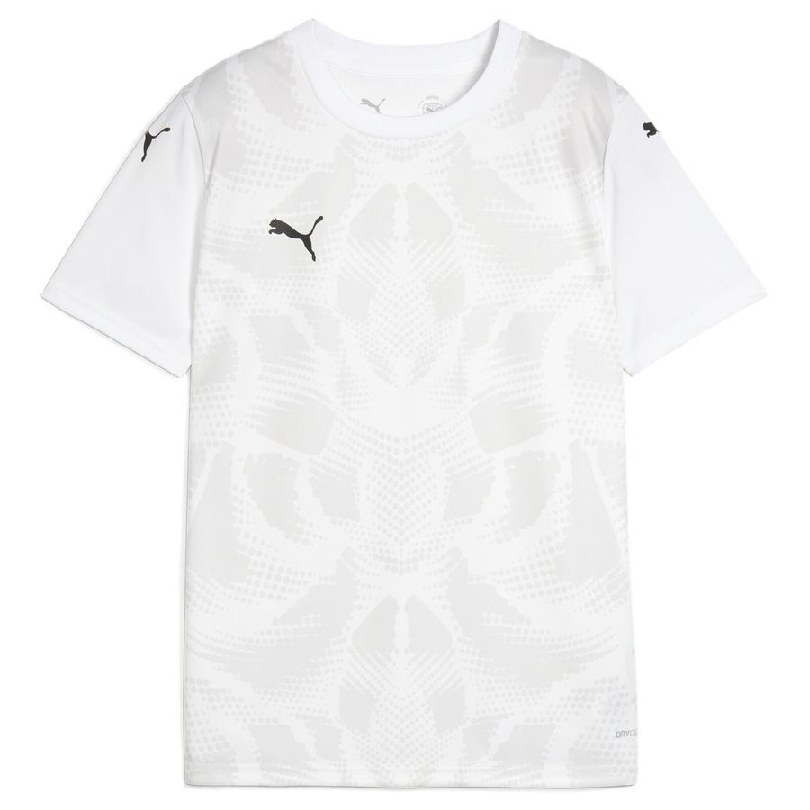 PUMA Maillot teamULTIMATE - Blanc/Noir Enfant