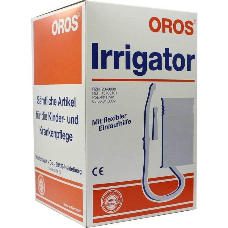 Irrigator komplett Plastik O, 1 l