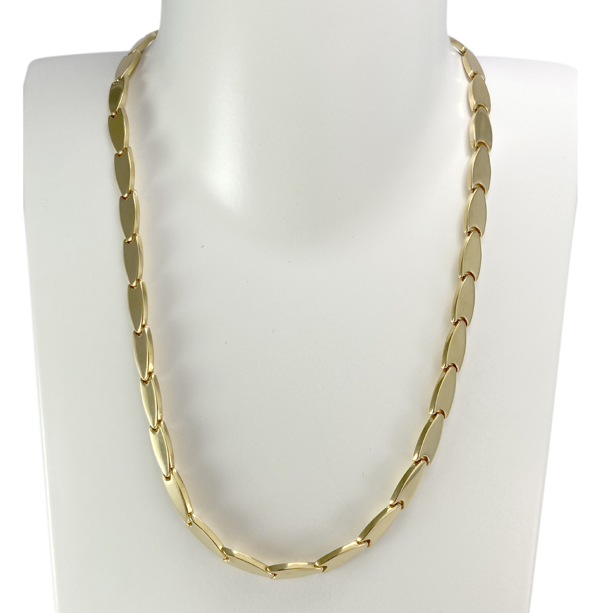 Collier d'occasion or 750 jaune 42 cm