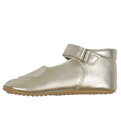Pom Pom Hausschuhe - Ballerina für Anfänger Heart - Gold