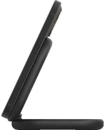 Belkin - BoostCharge Qi2 - Draadloze Oplader - Zwart - Magnetische Inklapbare Laadstandaard