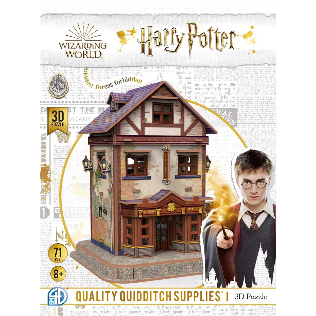 Harry Potter : Accessoires de Quidditch 3D Puzzle