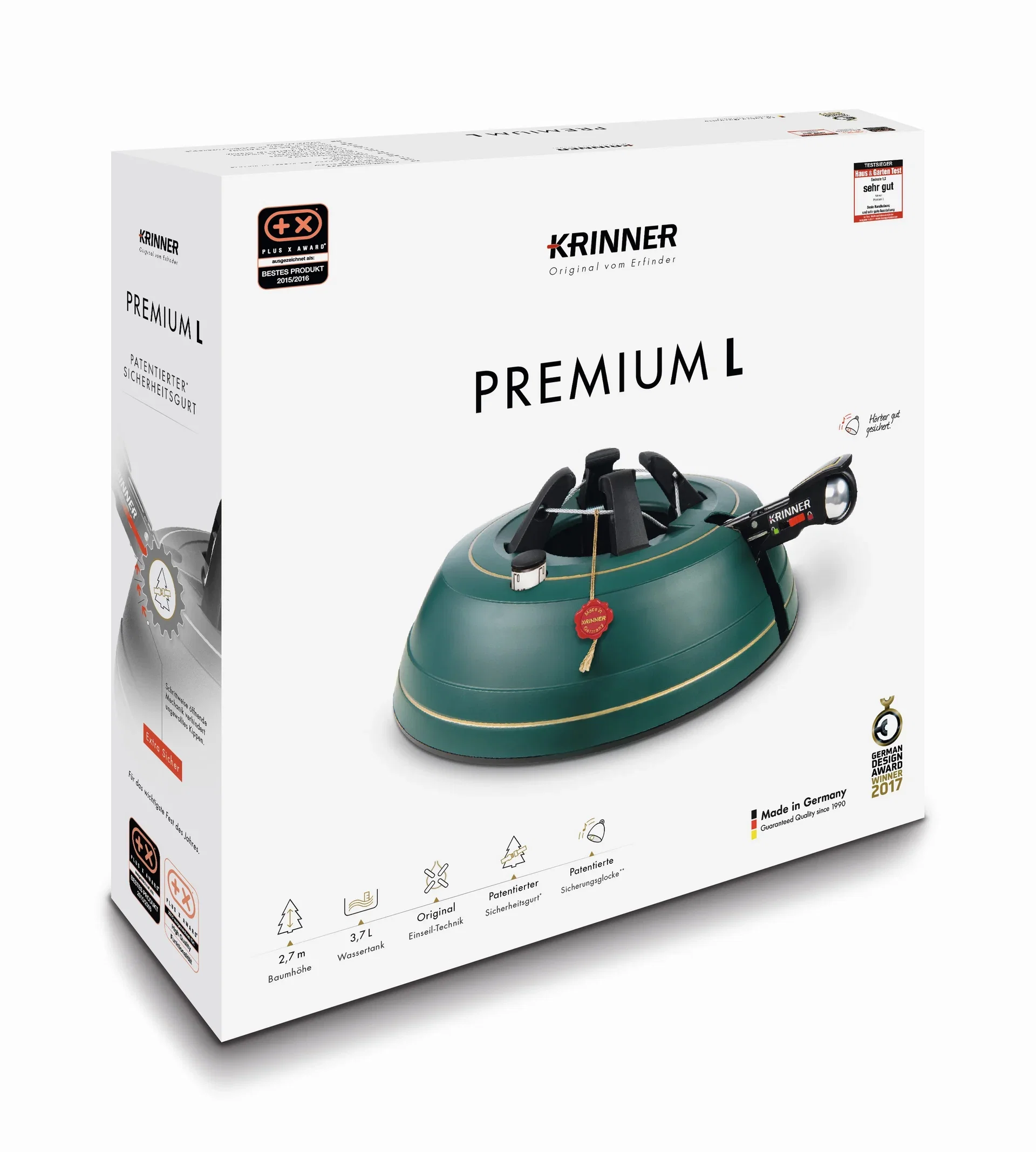 Juletrefot Krinner Premium L Bredde 38 cm