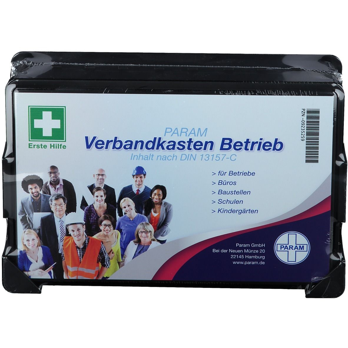 PARAM Verbandkasten für Betriebe nach DIN 13157