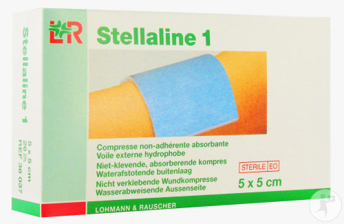 Lohmann & Rauscher Stellaline 1 Compresse Stérile 5x5cm 26 Pièces (36037)