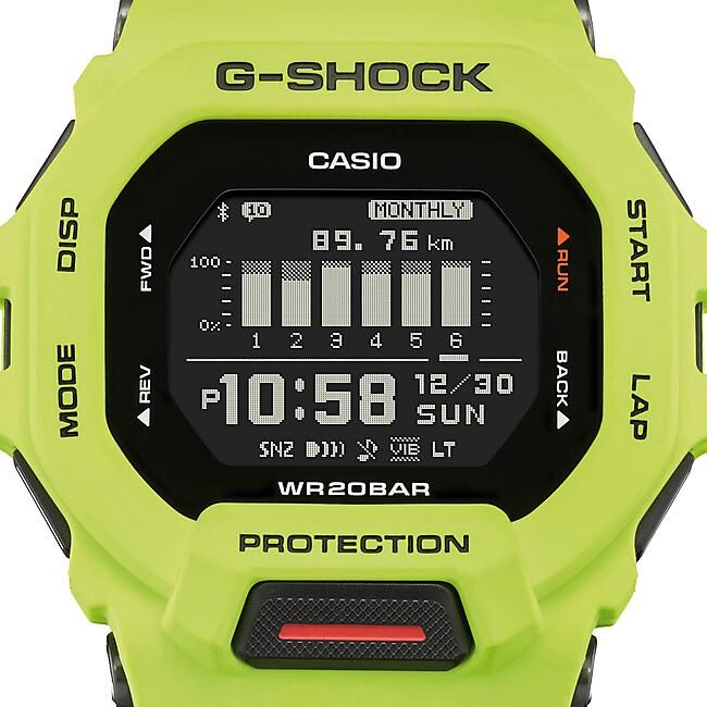 CASIO - MONTRE TRAINING GBD 200 YELLOW