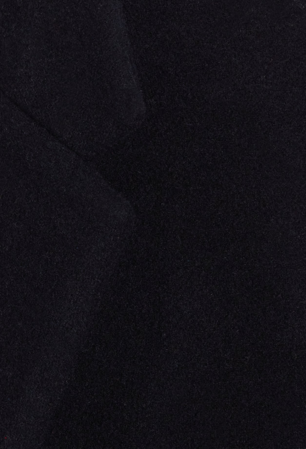 Manteau droit mi-long