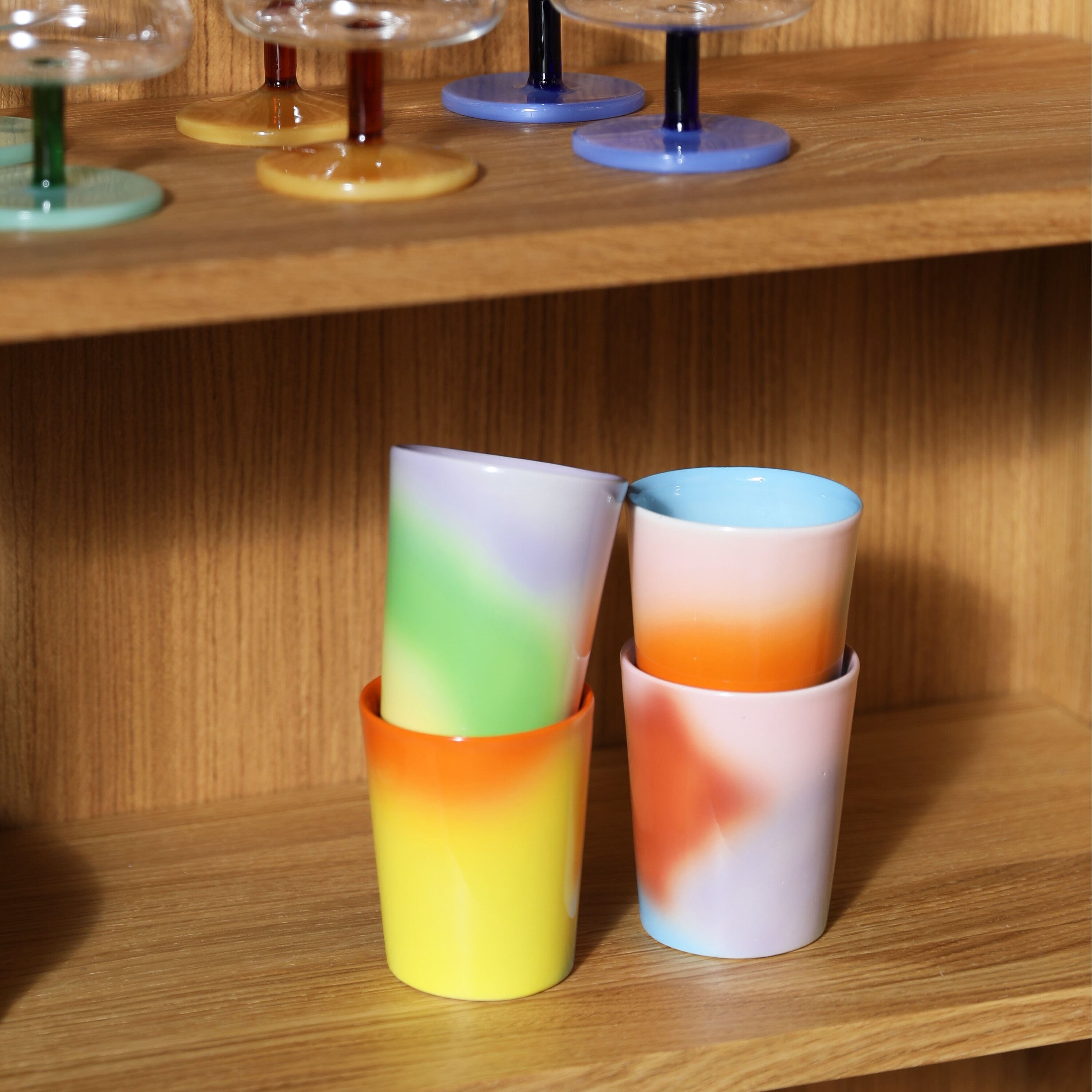 &k amsterdam Hue Mok L - Set van 4