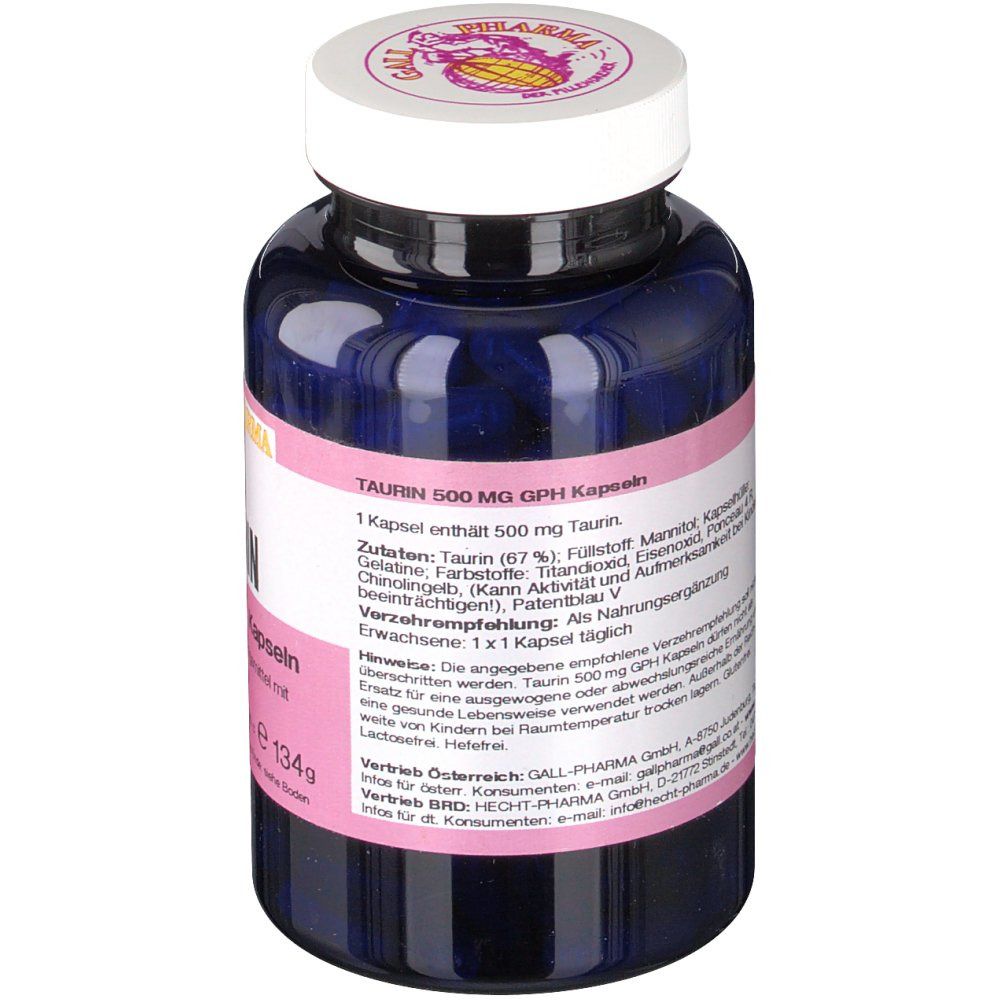 GALL PHARMA Taurin 500 mg GPH Kapseln