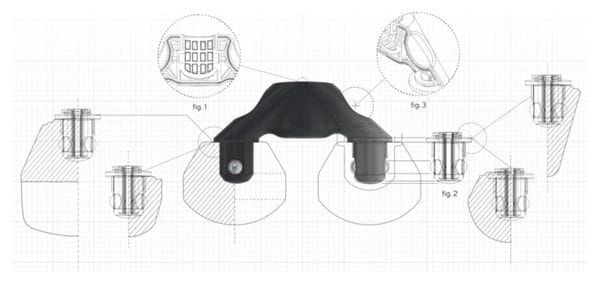 Adaptateur Double Tête Therabody Duo Adapter Noir