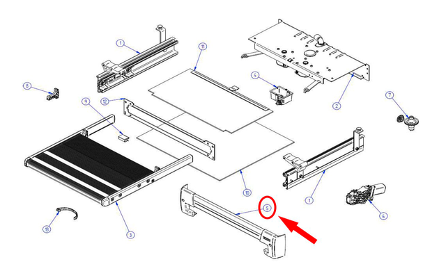 Thule Schmutzschutz Slide-Out Step 700 V19 passend zu Ducato/Crafter