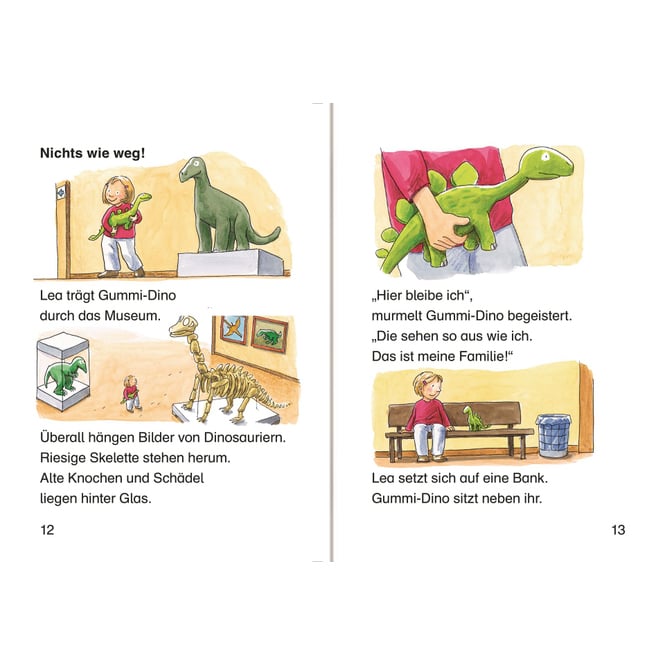 Leserabe - Dinosaurierabenteuer für Erstleser - 1. Lesestufe