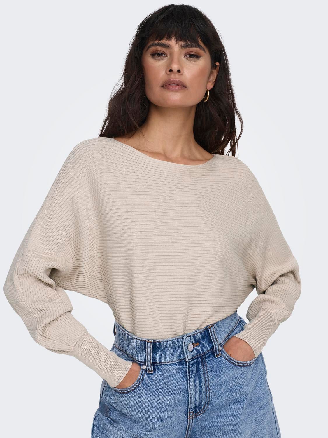 ONLADALINE Strickpullover Pumice Stone