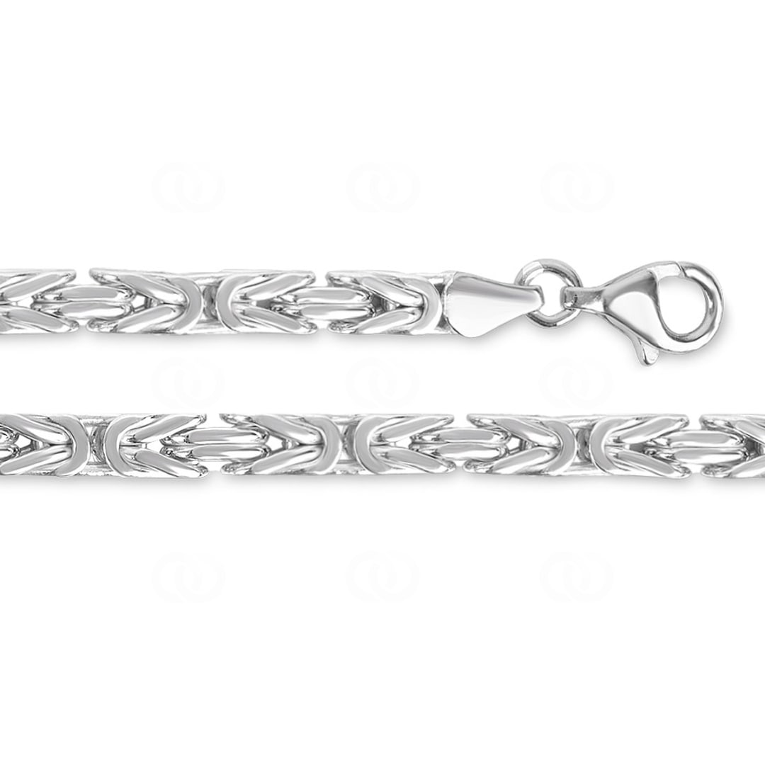 Königskette klassisch 925 Silber 4.5mm