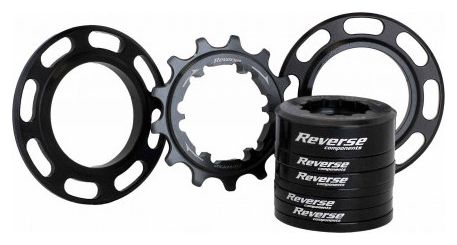 Kit HG Single Speed Expert Reverse Pignon 14 Dents Noir