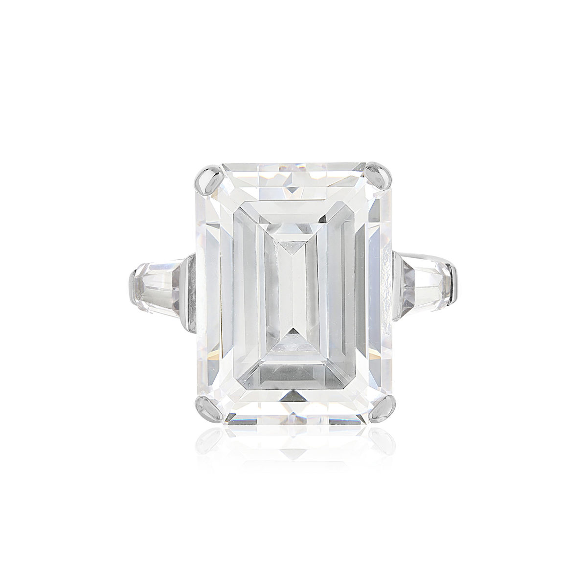 Bague argent 925 zirconias