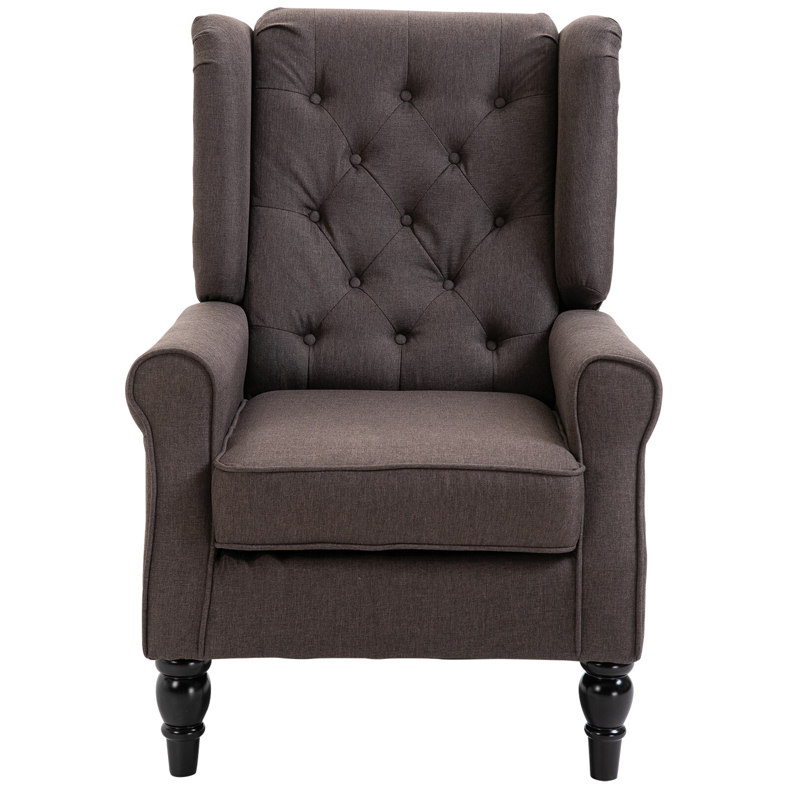 HOMCOM Relaxsessel mit Tufting 76 x 86 x 108 cm (BxTxH)