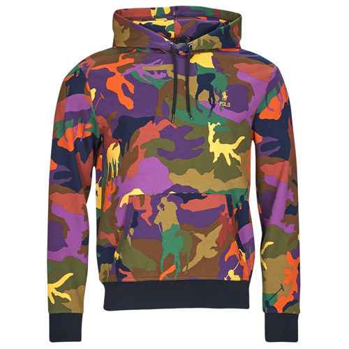 Polo Ralph Lauren - SWEATSHIRT CAPUCHE EN DOUBLE KNIT TECH Multicolor