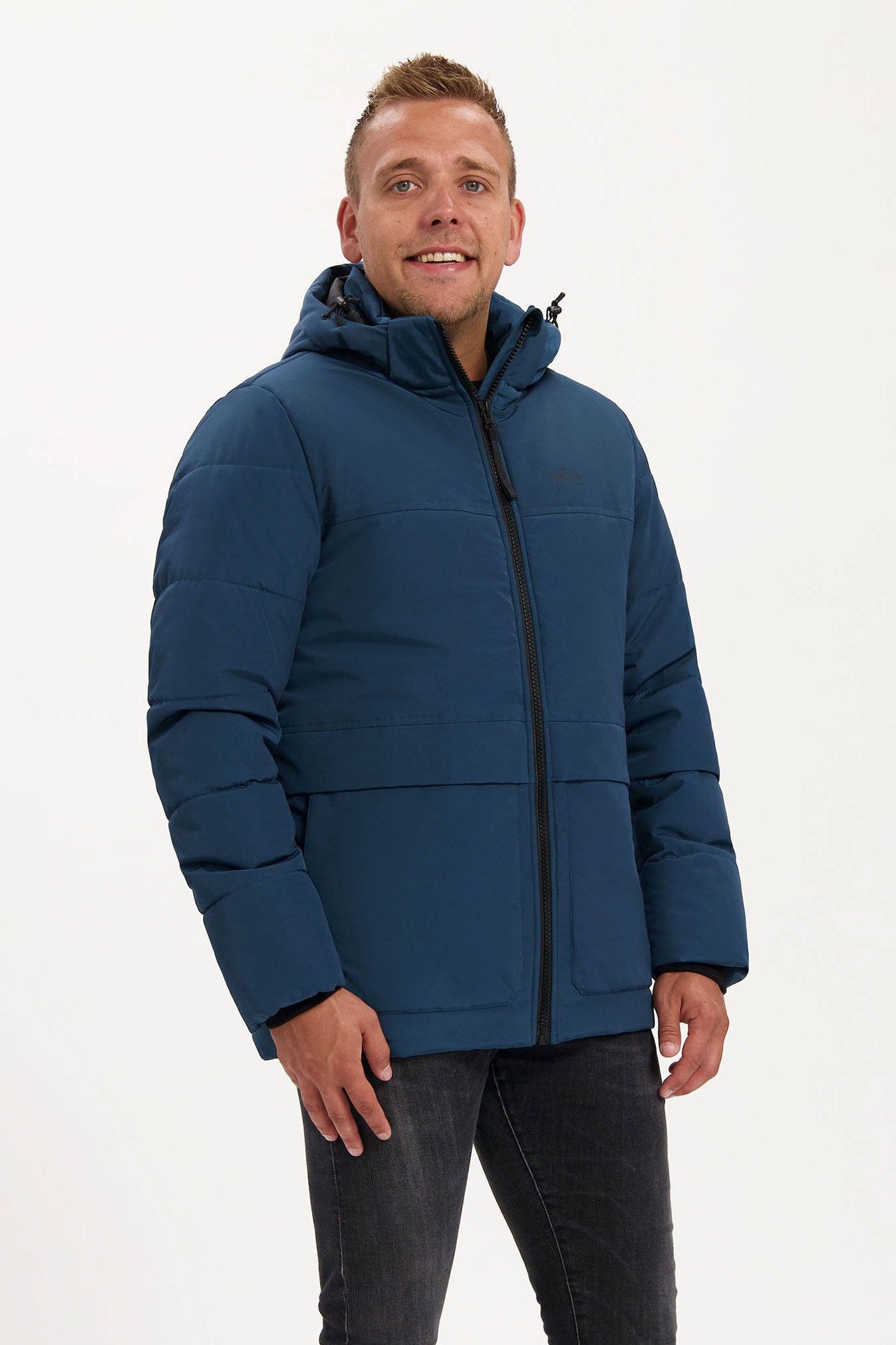 Kjelvik jas Olan blauw